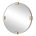 UTTERMOST RUSSO TRAVERTINE MIRROR - Mirrors
