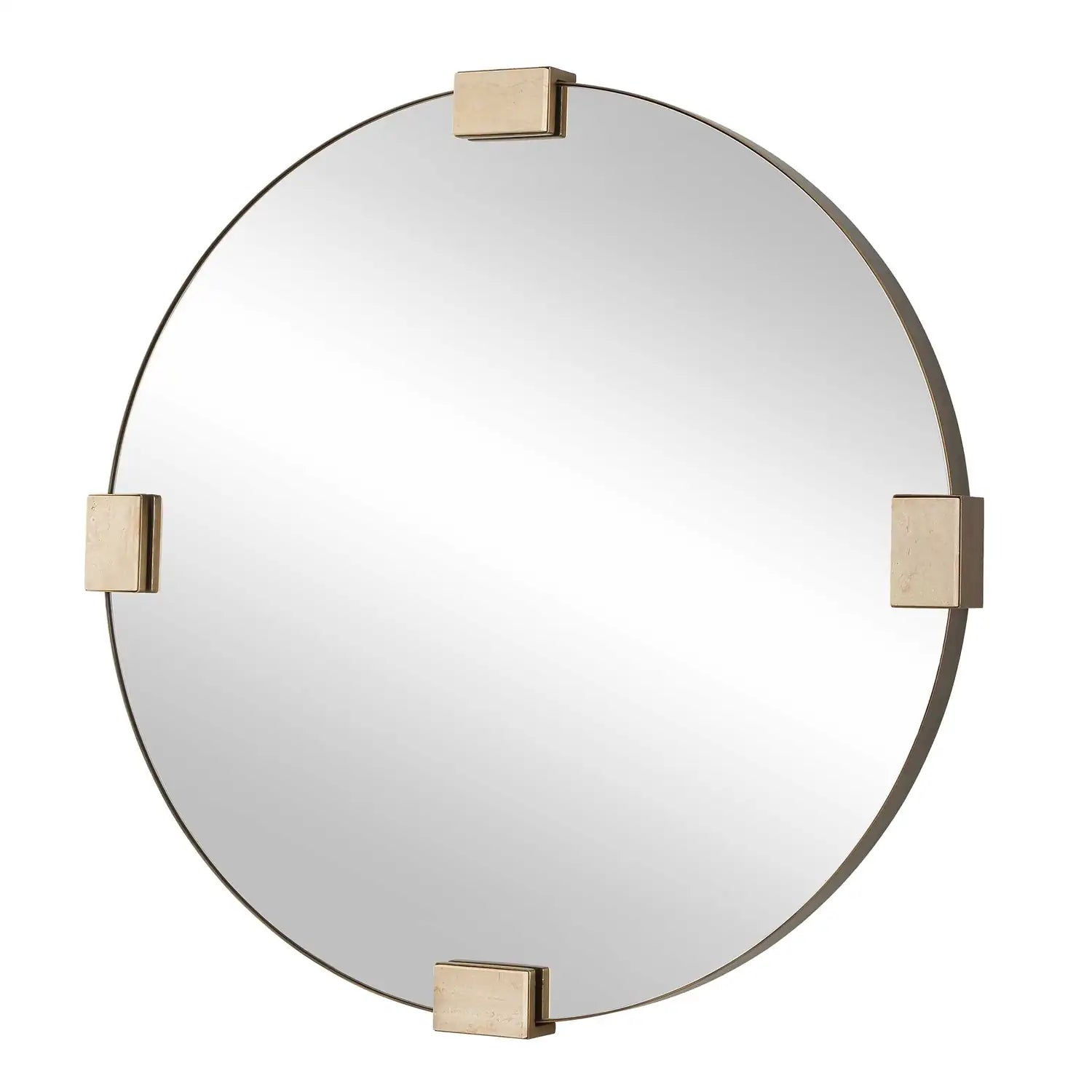 UTTERMOST RUSSO TRAVERTINE MIRROR - Mirrors