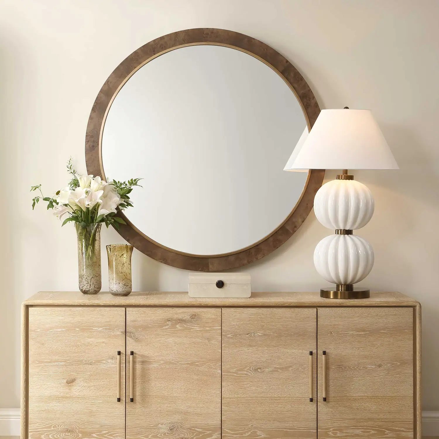 UTTERMOST CLEVELAND BURL MIRROR - Mirrors