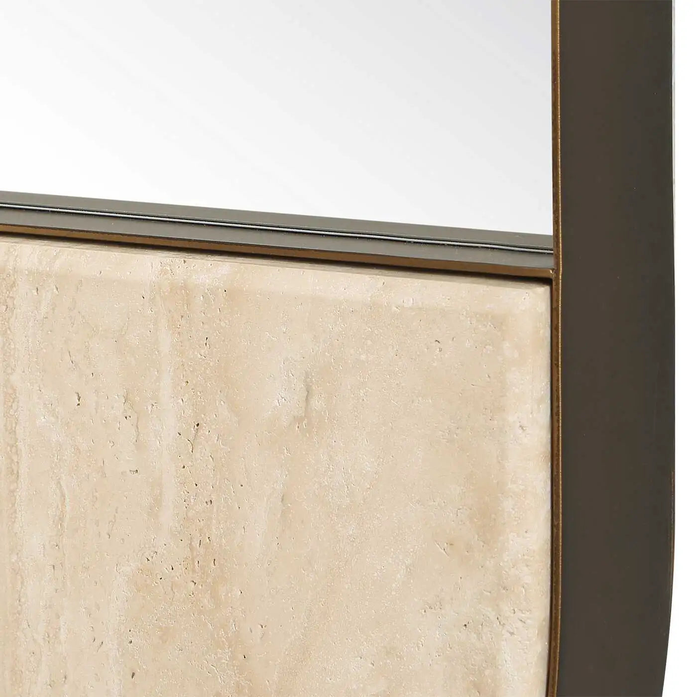 UTTERMOST Russo Travertine Oval Mirror - Mirrors