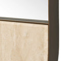 UTTERMOST RUSSO TRAVERTINE OVAL MIRROR - Mirrors