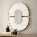 UTTERMOST Encase Modern Oval Mirror - Mirrors