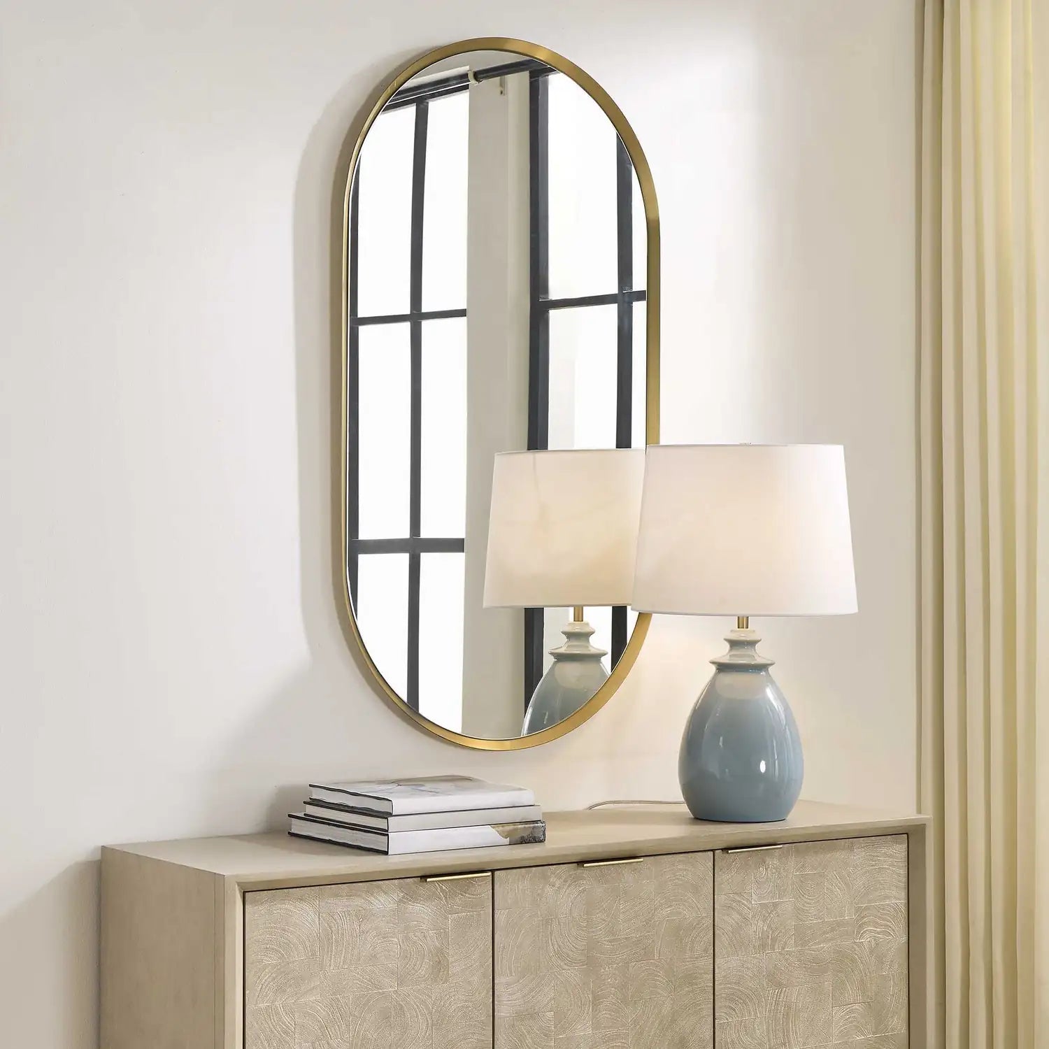 UTTERMOST Torrado Oval Mirror - Mirrors
