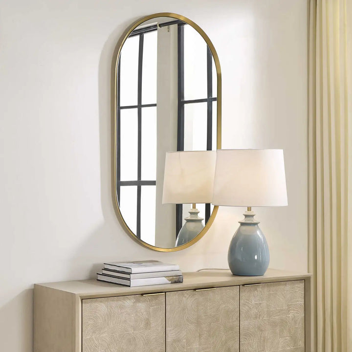 UTTERMOST Torrado Oval Mirror - Mirrors