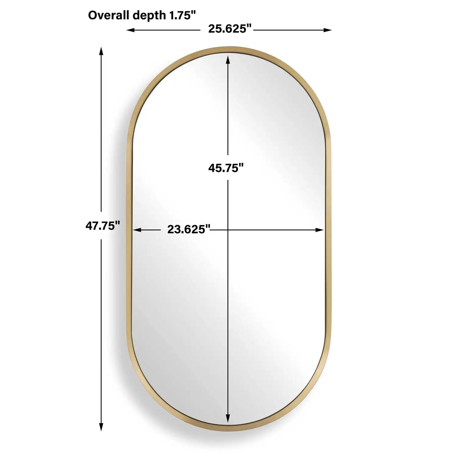 UTTERMOST Torrado Oval Mirror - Mirrors