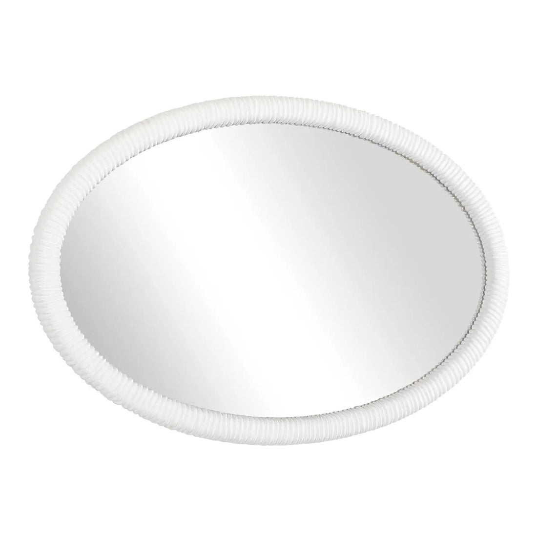 UTTERMOST Bali Ribbed Oval Mirror - Mirrors