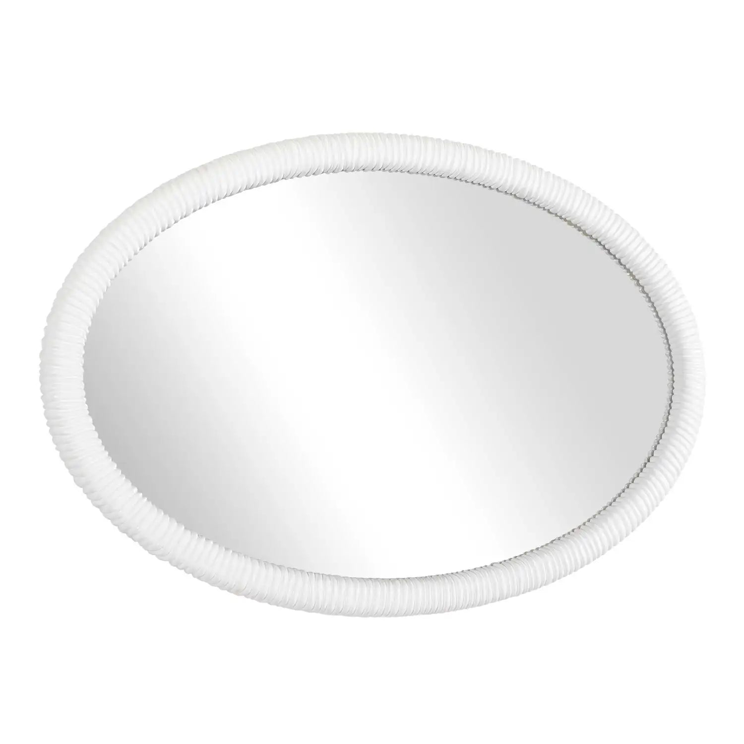 UTTERMOST Bali Ribbed Oval Mirror - Mirrors
