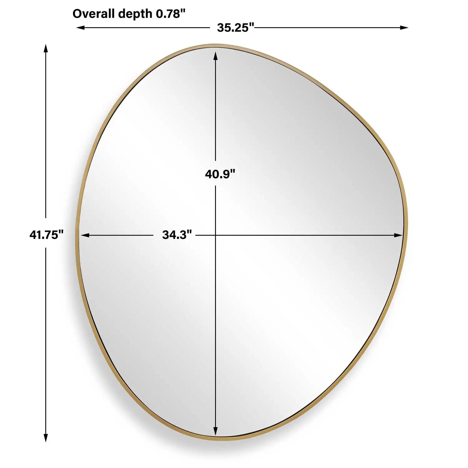 UTTERMOST Distort Mirror - Mirrors
