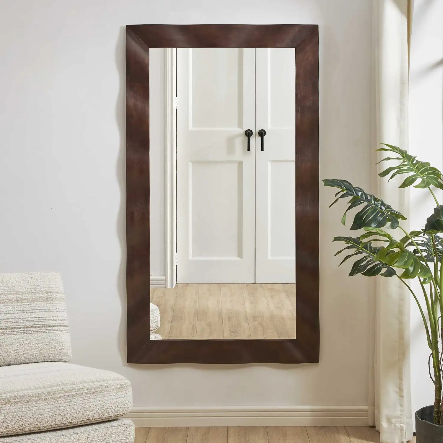 UTTERMOST Wrinkle Wavy Mirror - Mirrors