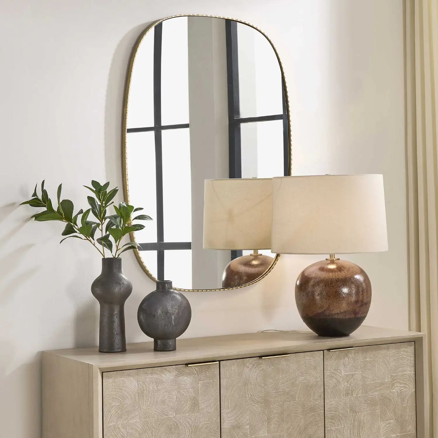 UTTERMOST NIDIA ANTIQUE MIRROR - Mirrors