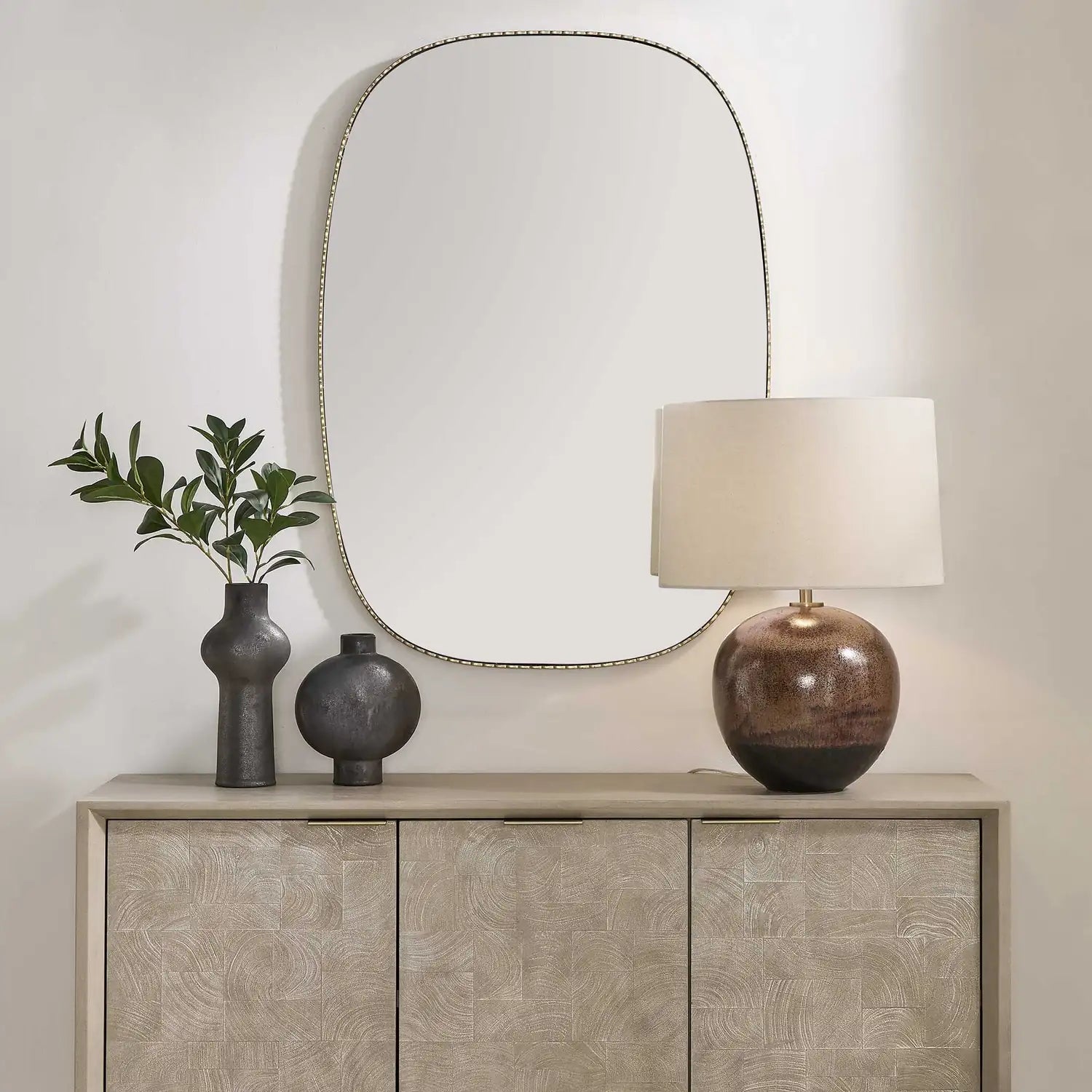 UTTERMOST NIDIA ANTIQUE MIRROR - Mirrors
