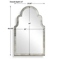 UTTERMOST Brayden Arch Mirror - Mirrors