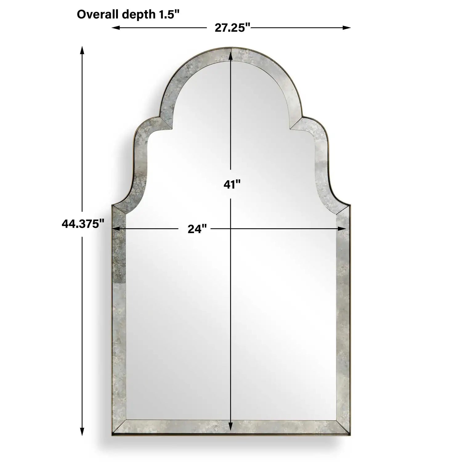 UTTERMOST Brayden Arch Mirror - Mirrors