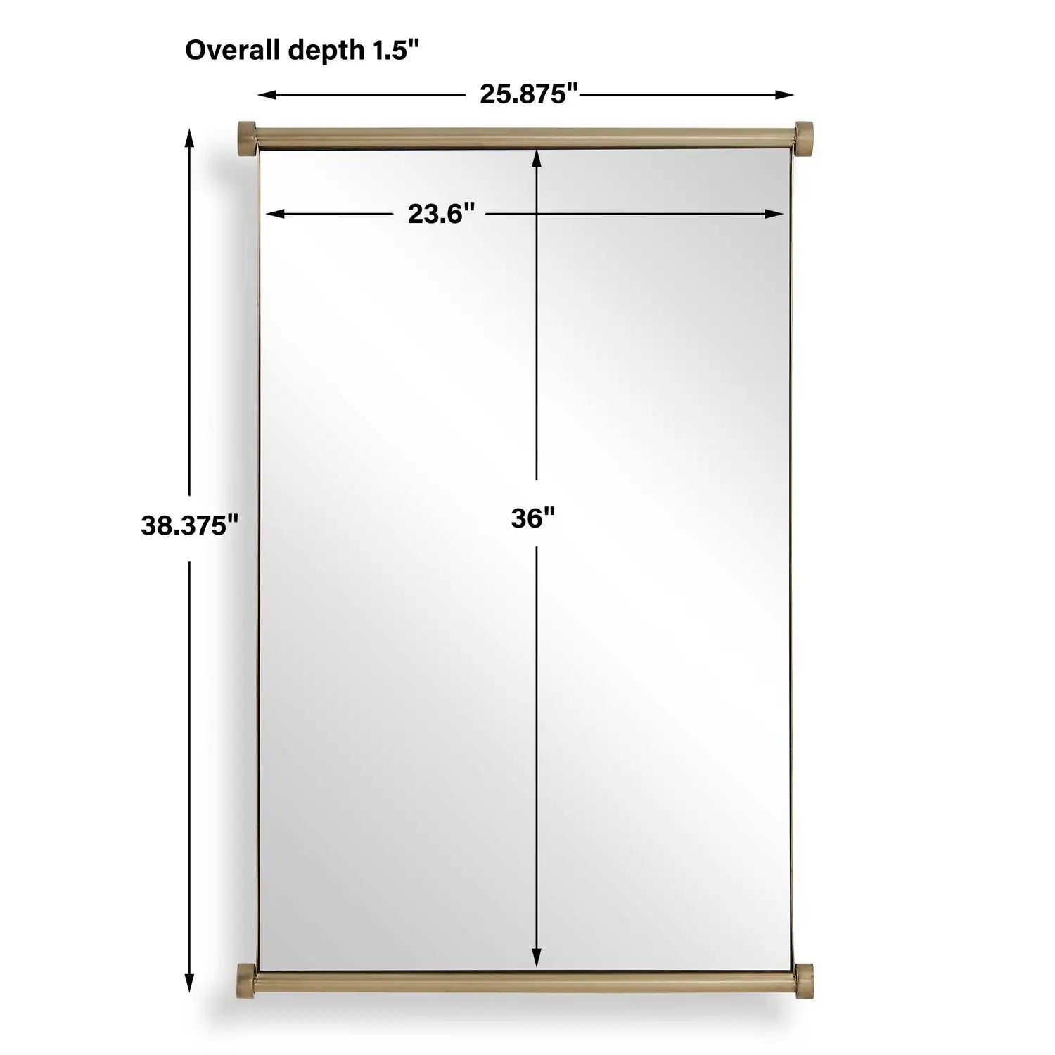 UTTERMOST Scroll Mirror - Mirrors