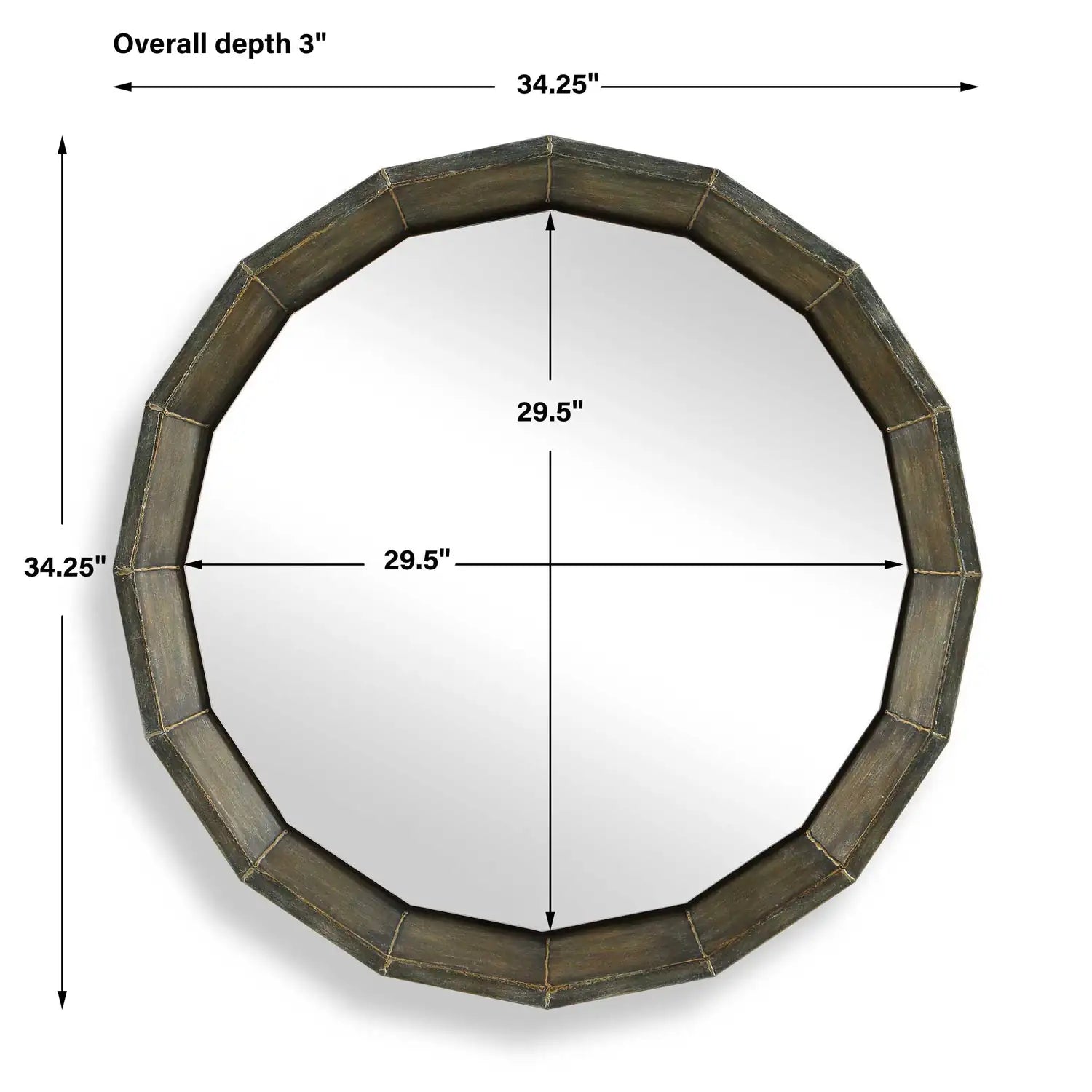 UTTERMOST Neve Mirror - Mirrors