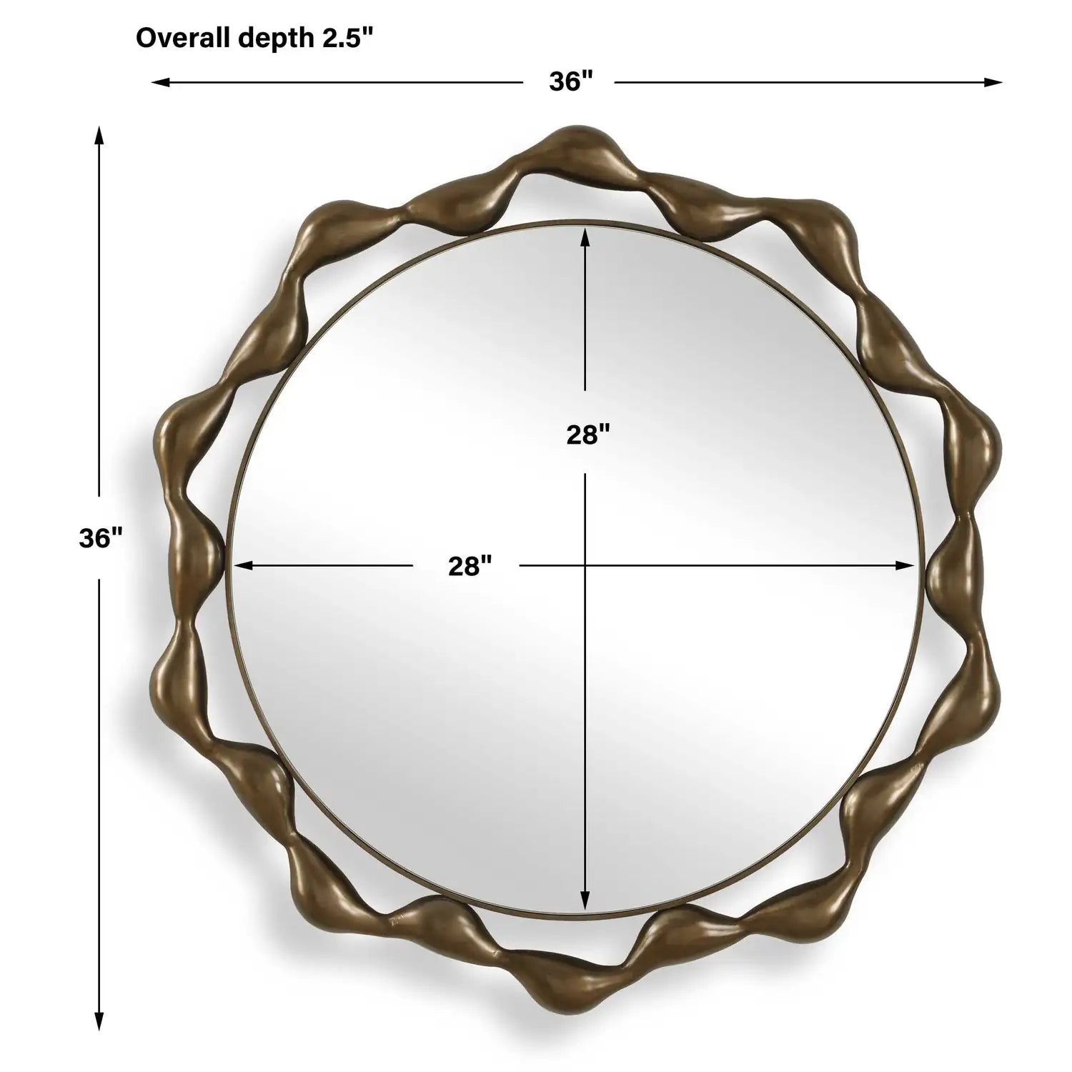 UTTERMOST Remolino Mirror - Mirrors