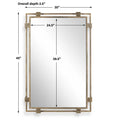 UTTERMOST Elsher Vintage Mirror - Mirrors