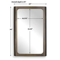 UTTERMOST Fischer Curved Edge Mirror - Mirrors