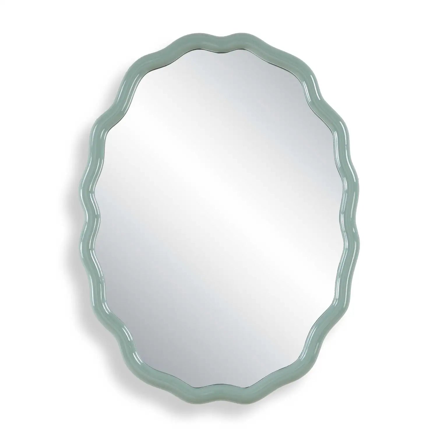 UTTERMOST Isly Robin's Egg Oval Mirror - Mirrors