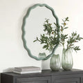 UTTERMOST Isly Robin's Egg Oval Mirror - Mirrors