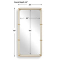 UTTERMOST Cyprus Leather Mirror - Mirrors