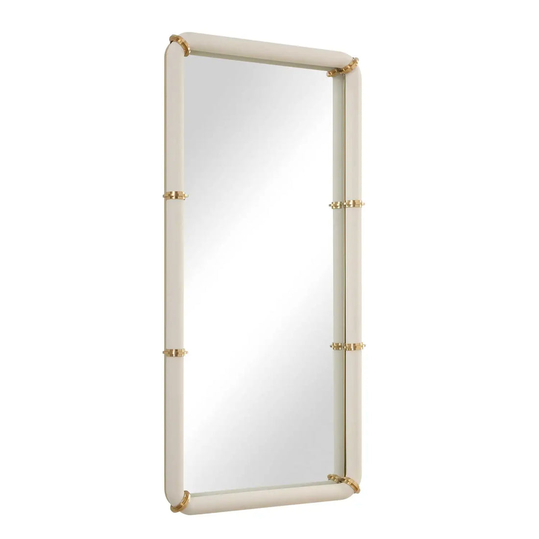 UTTERMOST Cyprus Leather Mirror - Mirrors