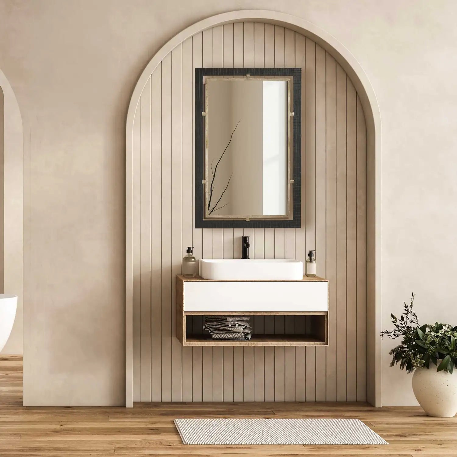 UTTERMOST Bach & Rectangle Mirror - Mirrors