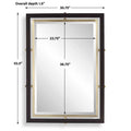 UTTERMOST Bach & Rectangle Mirror - Mirrors