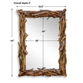 UTTERMOST Rooted Reflection Mirror - Mirrors