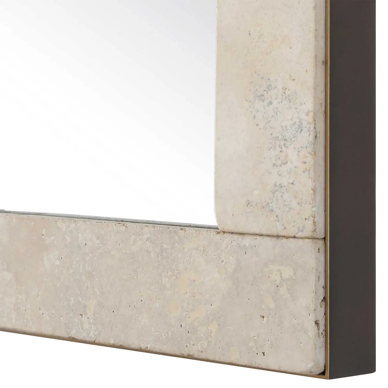 UTTERMOST Pave Travertine Mirror - Mirrors