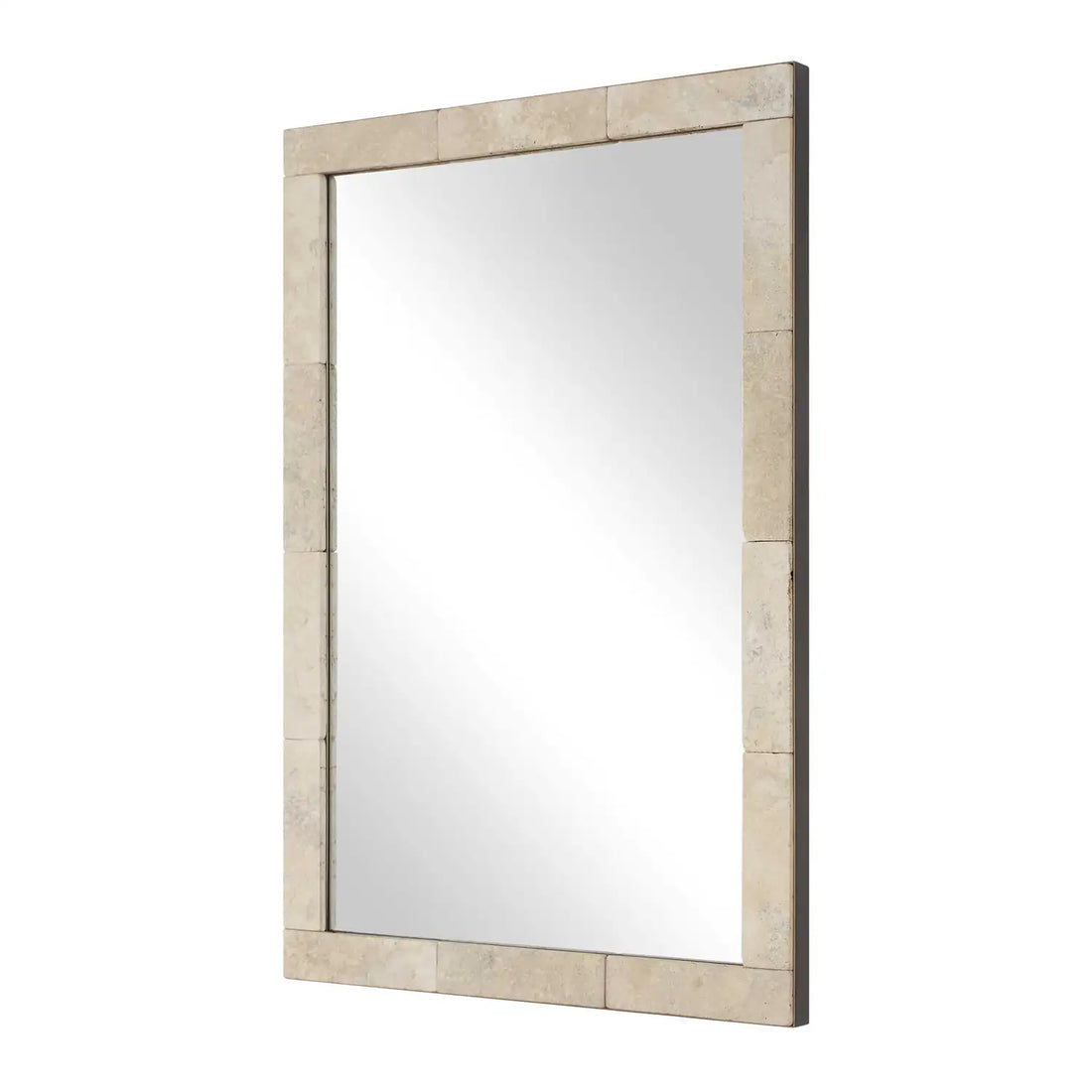 UTTERMOST Pave Travertine Mirror - Mirrors