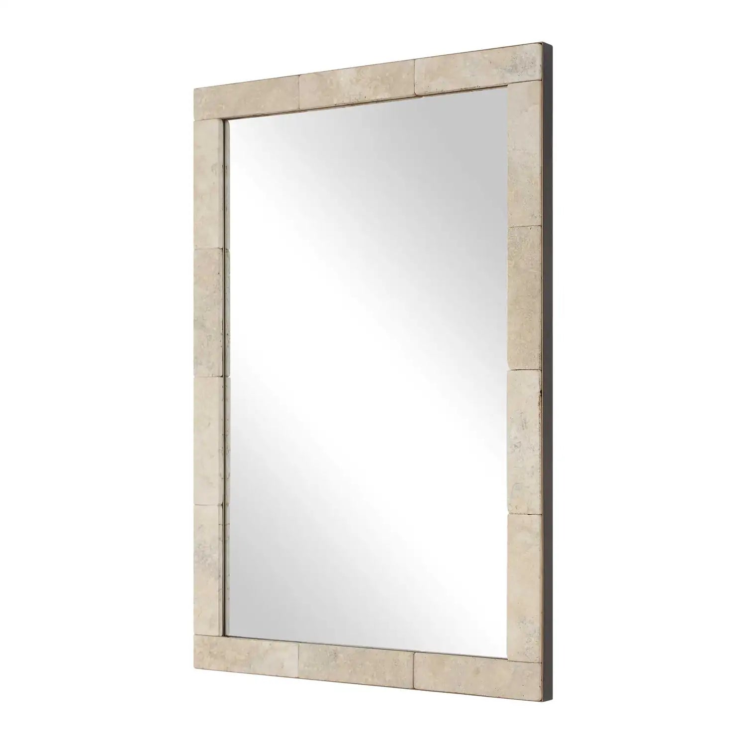 UTTERMOST Pave Travertine Mirror - Mirrors