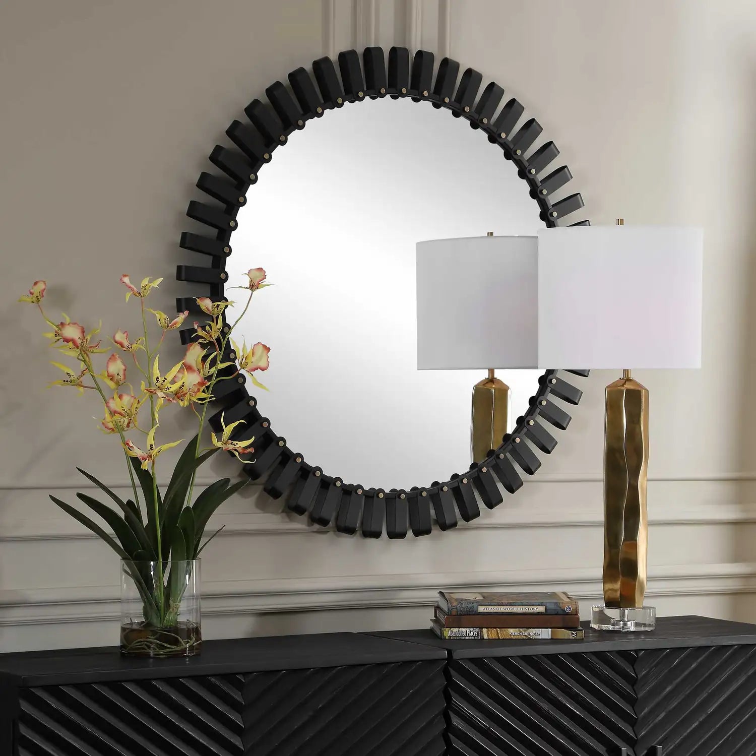 UTTERMOST Jael Bands Mirror - Mirrors