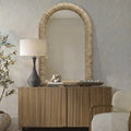 UTTERMOST Twisted Seagrass Arch Mirror - Mirrors