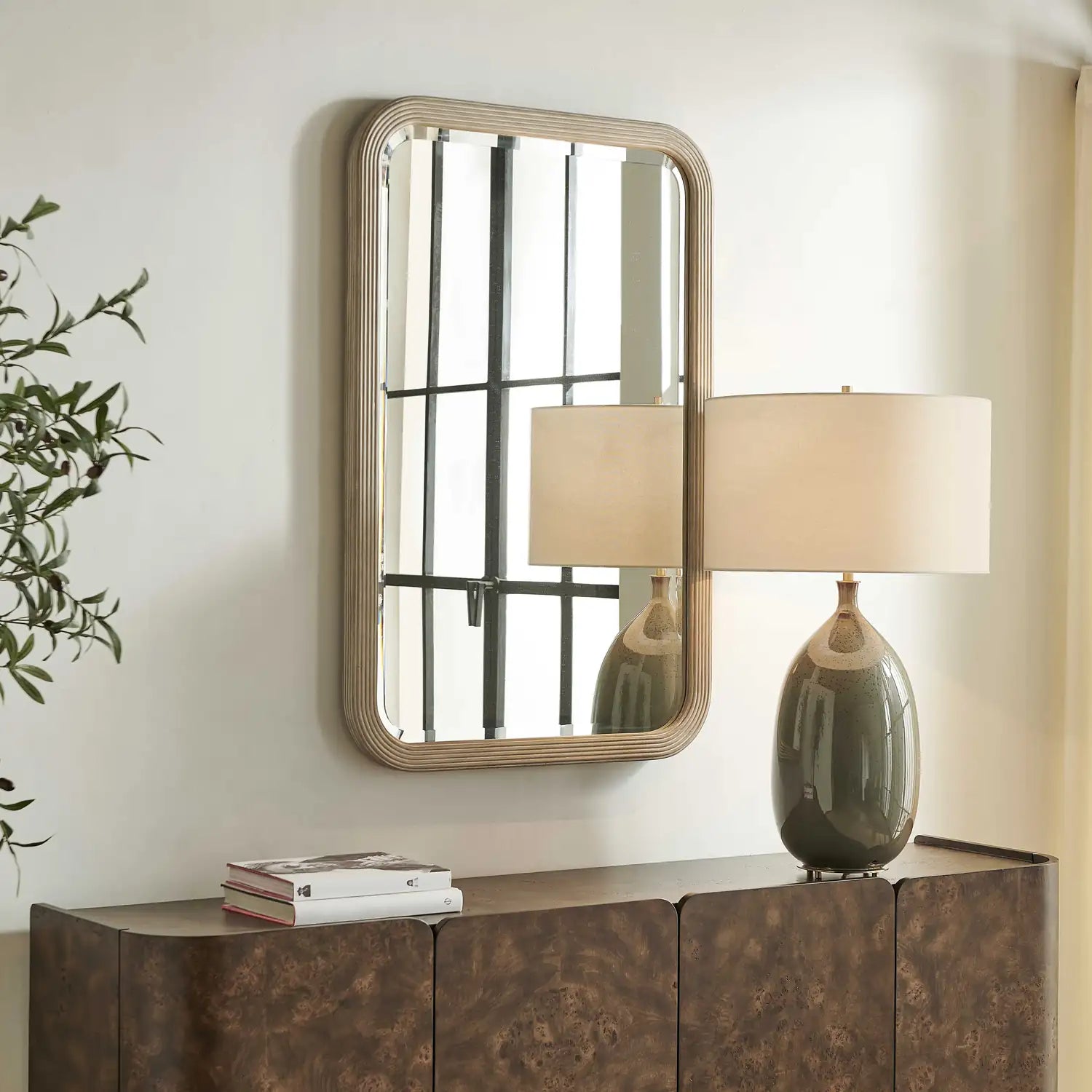 UTTERMOST Emari Warm Mirror - Mirrors