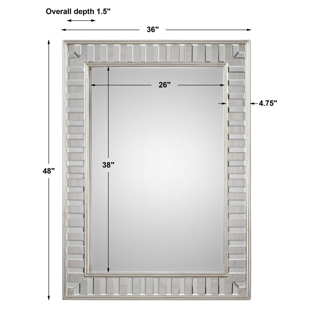 UTTERMOST Lanester Leaf Mirror - Mirrors