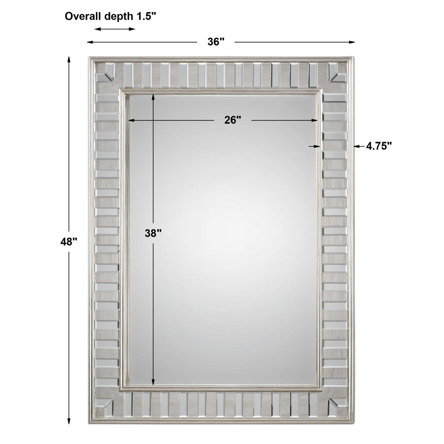 UTTERMOST LANESTER LEAF MIRROR - Mirrors