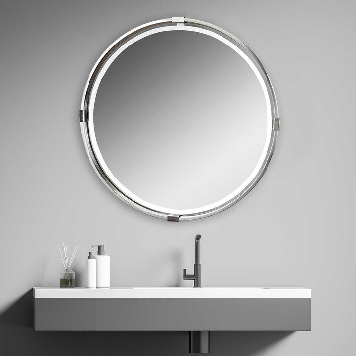 UTTERMOST Tazlina Brushed Mirror - Mirrors