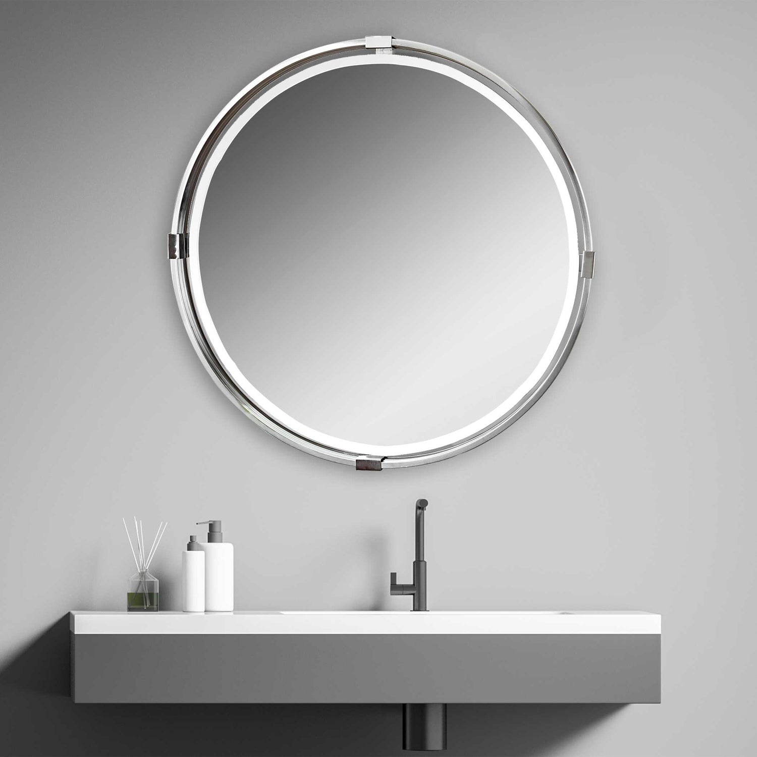 UTTERMOST TAZLINA BRUSHED MIRROR - Mirrors