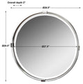 UTTERMOST TAZLINA BRUSHED MIRROR - Mirrors