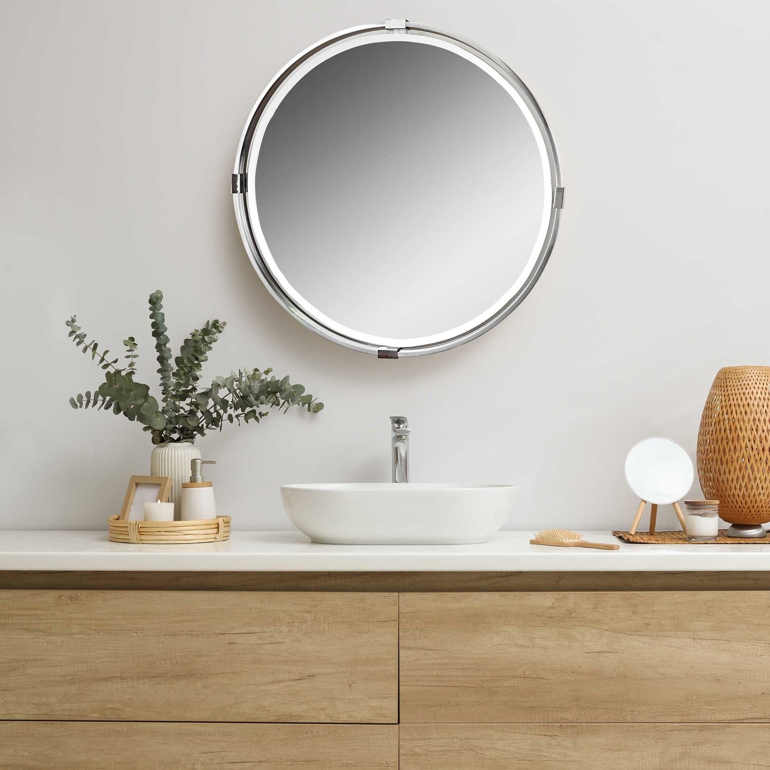 UTTERMOST Tazlina Brushed Mirror - Mirrors