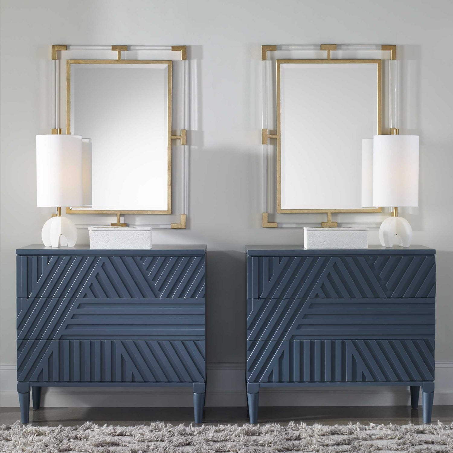 UTTERMOST Balkan Modern Wall Mirror - Mirrors