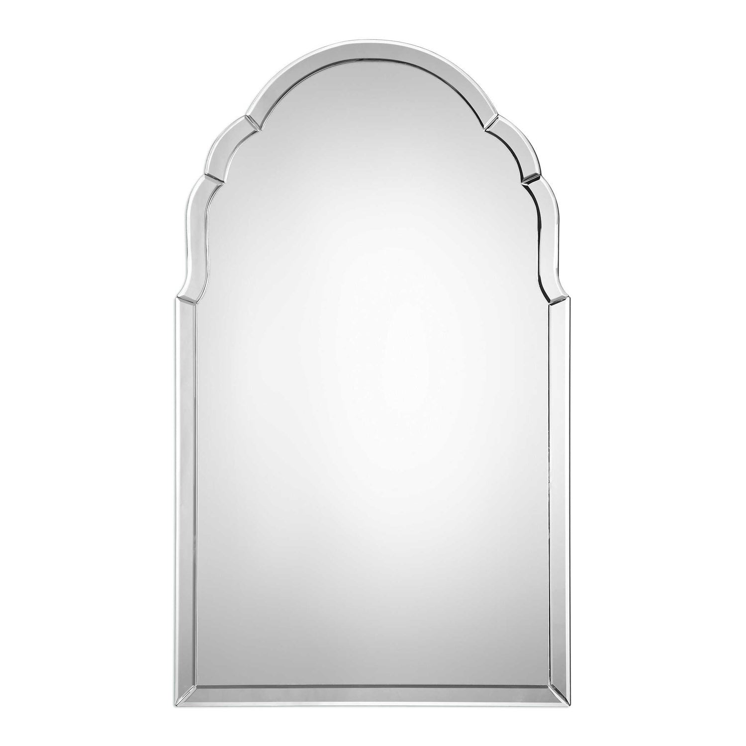 UTTERMOST BRAYDEN FRAMELESS ARCHED MIRROR - Mirrors