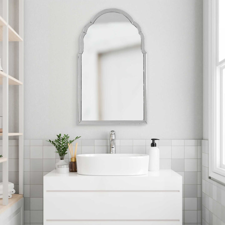UTTERMOST BRAYDEN FRAMELESS ARCHED MIRROR - Mirrors