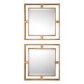UTTERMOST Allick Square Mirrors Set Of 2 - Mirrors