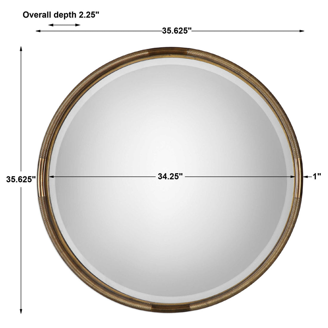 UTTERMOST FINNICK COIL MIRROR - Mirrors