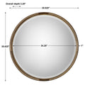 UTTERMOST FINNICK COIL MIRROR - Mirrors