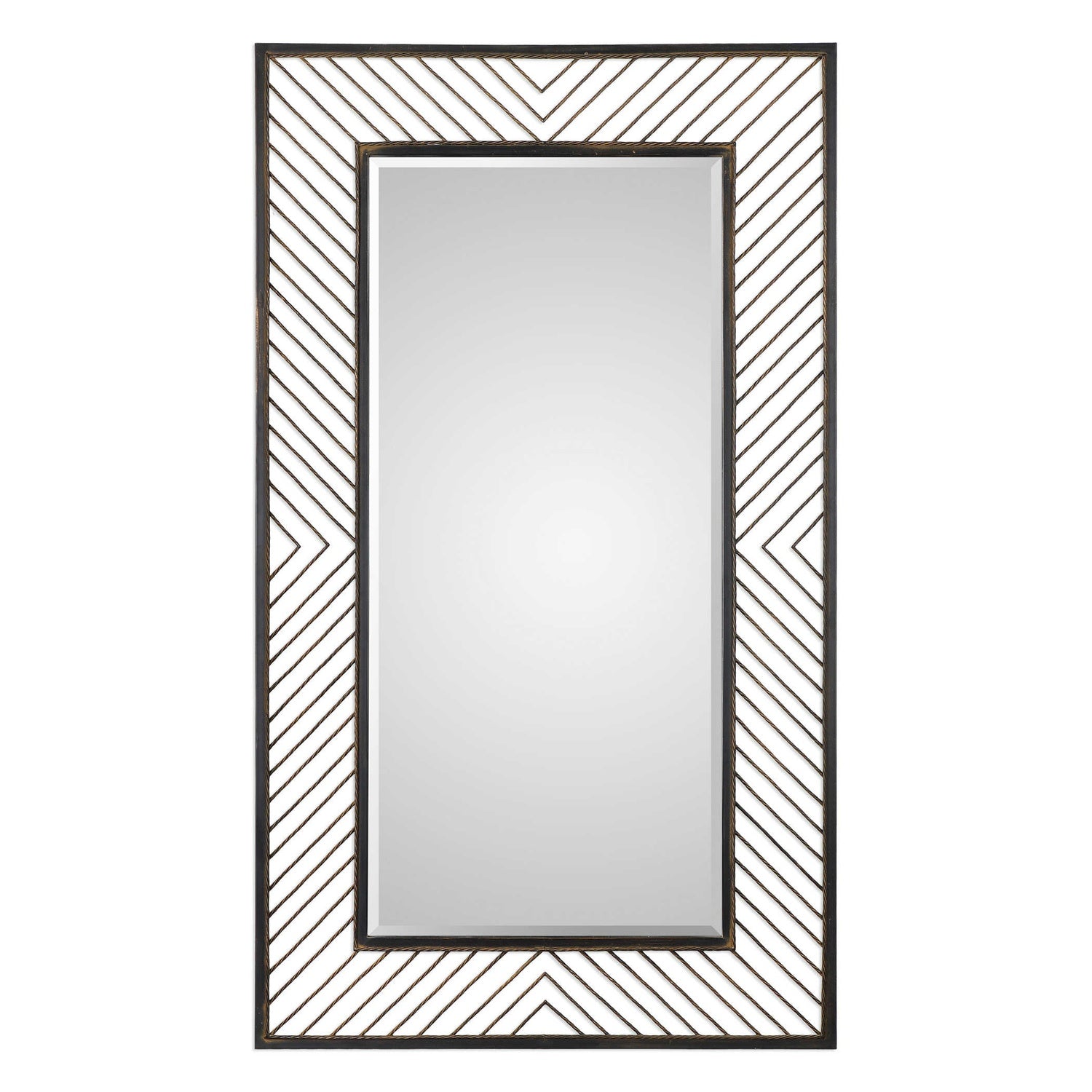 UTTERMOST KAREL CHEVRON MIRROR - Mirrors