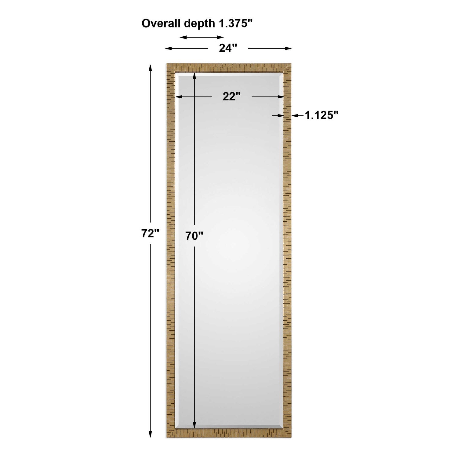 UTTERMOST VILMOS METALLIC MIRROR - Mirrors