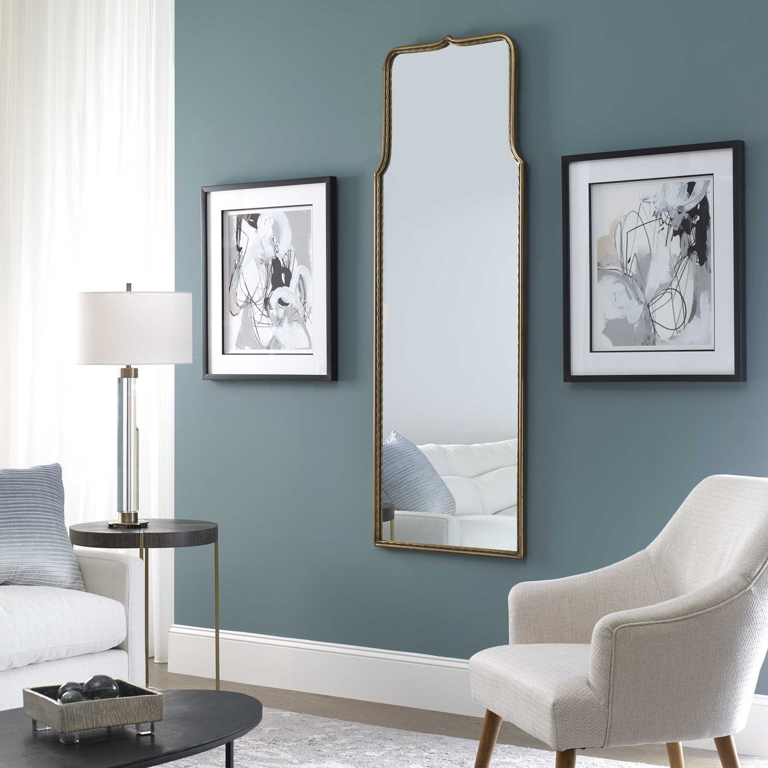 UTTERMOST ADELASIA ANTIQUED MIRROR - Mirrors